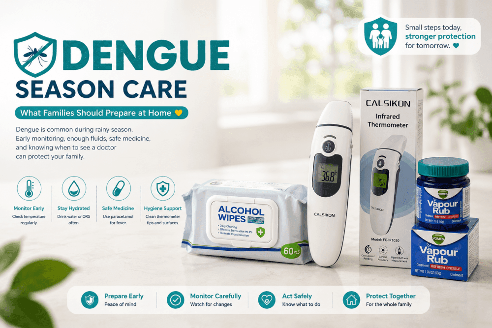 Dengue Season Care: What Families Should Prepare at Home