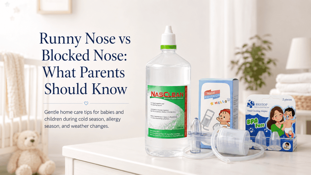 Runny Nose vs Blocked Nose: What Parents Should Know Before Choosing Care