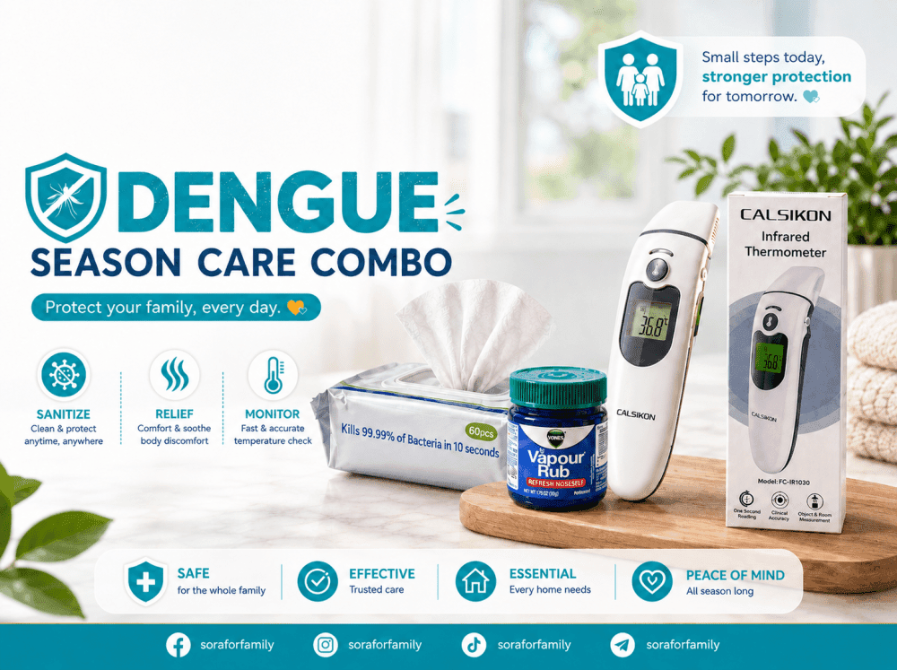 🦟 Dengue Season Care Combo ⭐⭐⭐⭐⯨